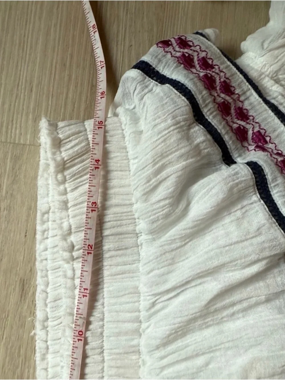 LoveShackFancy embroidered tiered